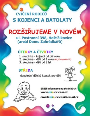 CVIČENÍ RODIČŮ S KOJENCI A BATOLATY