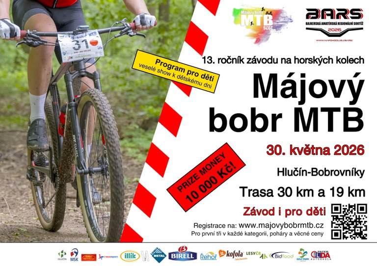 Májový bobr MTB